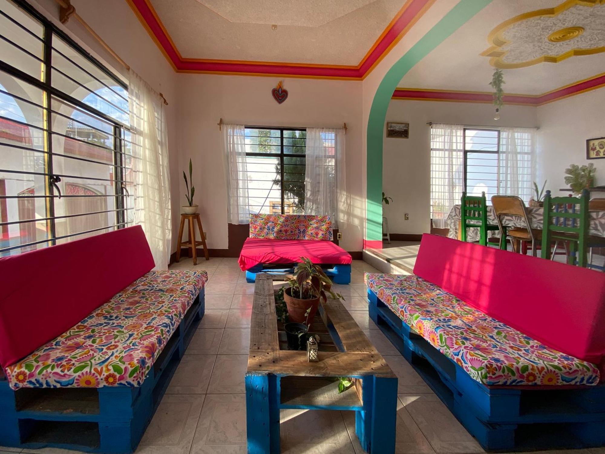 Хостел Casa El Mundo Oaxaca Экстерьер фото